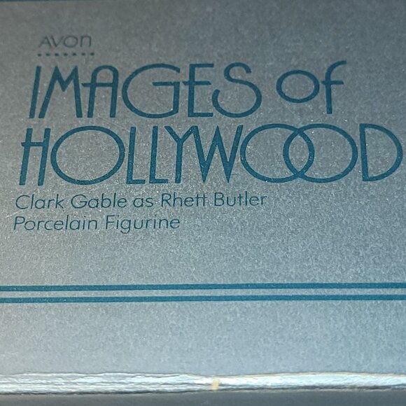 Clark Gable AVON Images Hollywood RHETT BUTLER Gone with the Wind 1984 Porcelain - Picture 7 of 10